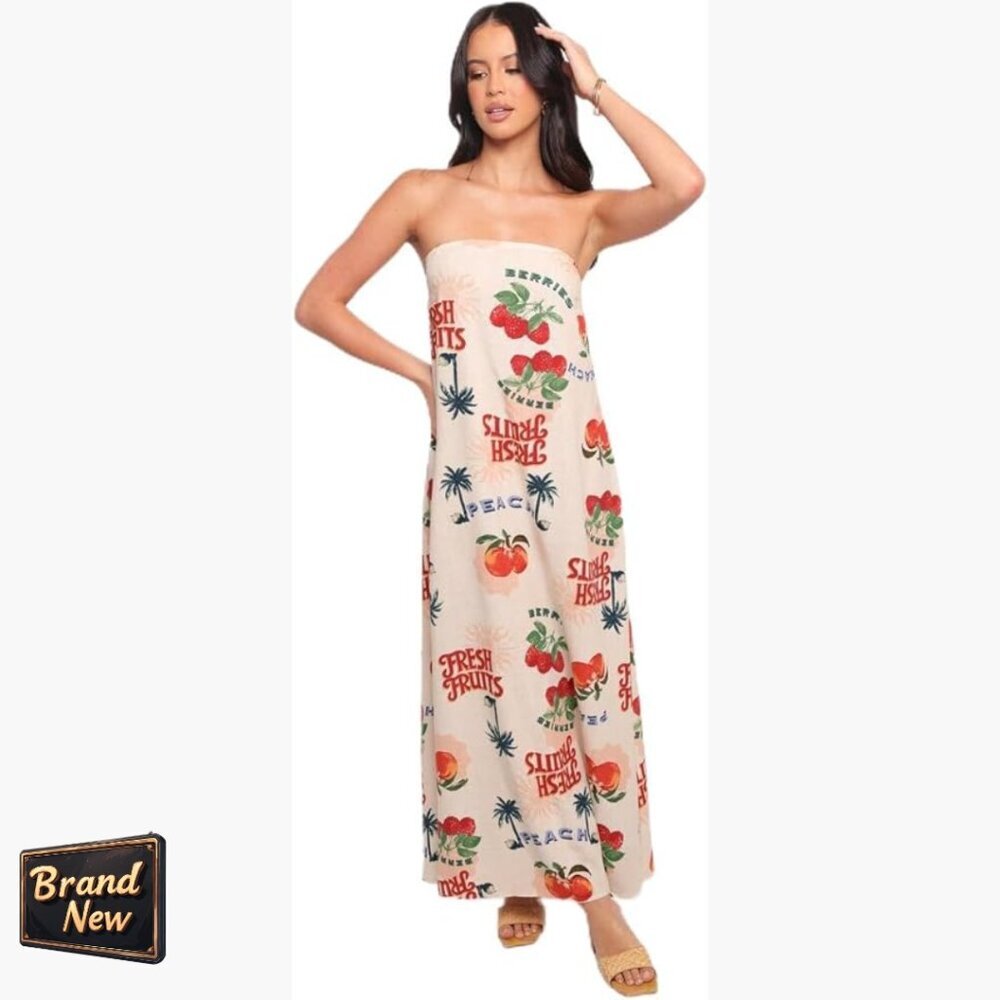 Maxi Dress With Adjustable Straps, Relaxed Fit, Casual Wear